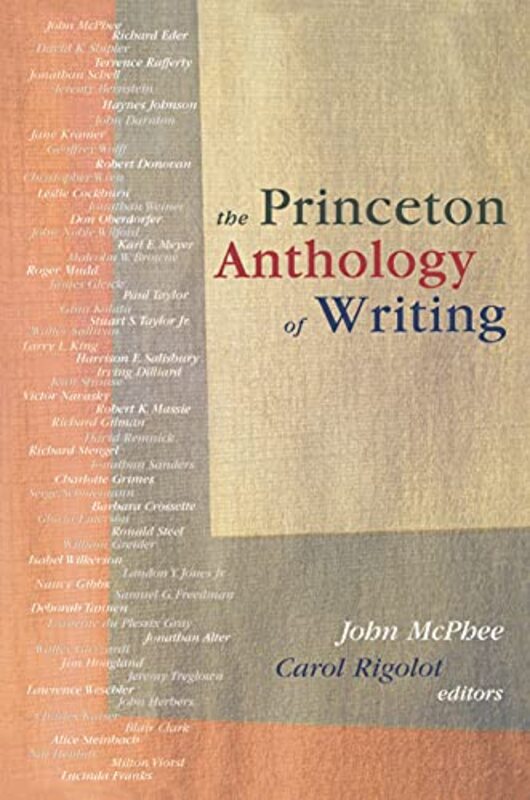 Book cover for "The Princeton Anthology of Writing" by John McPhee
