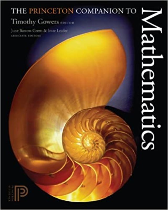 Book cover for "The Princeton Companion to Mathematics" by Timothy Gowers