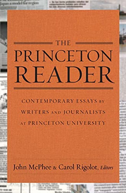 Book cover for "The Princeton Reader" by John McPhee