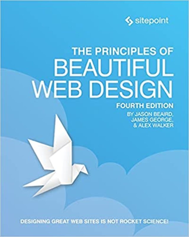 Book cover for "The Principles of Beautiful Web Design" by Jason Beaird