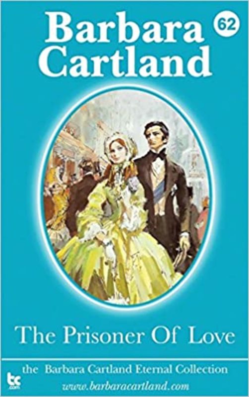 Book cover for "The Prisoner of Love" by Barbara Cartland