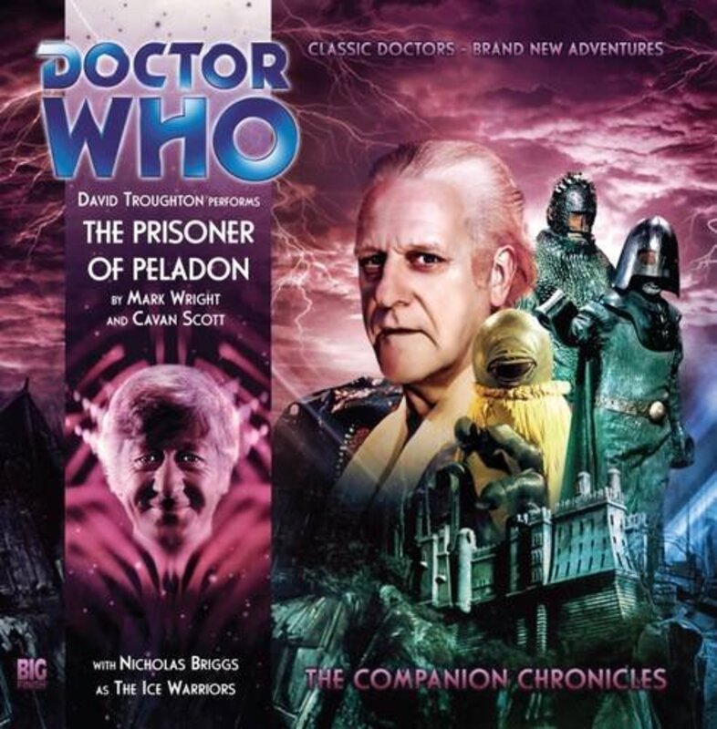 Book cover for "The Prisoner of Peladon" by Cavan Scott