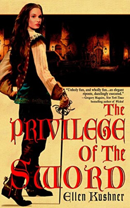 Book cover for "The Privilege of the Sword" by Ellen Kushner