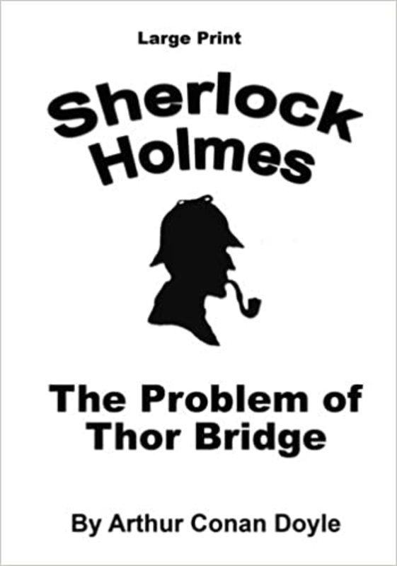 Book cover for "The Problem of Thor Bridge" by Arthur Conan Doyle