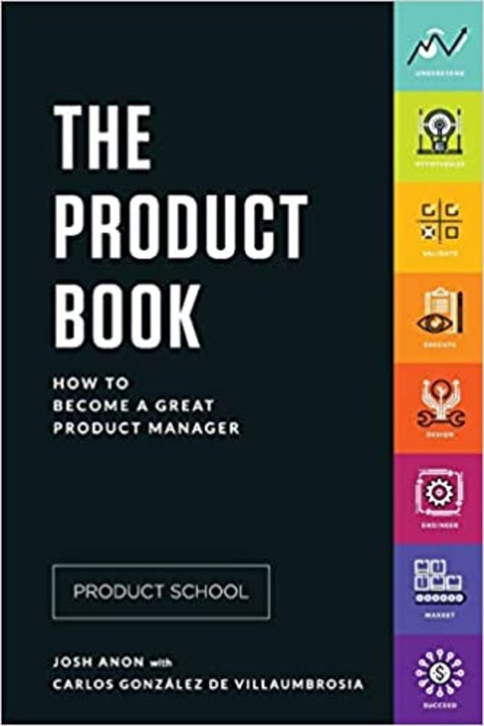 Book cover for "The Product Book" by Product School
