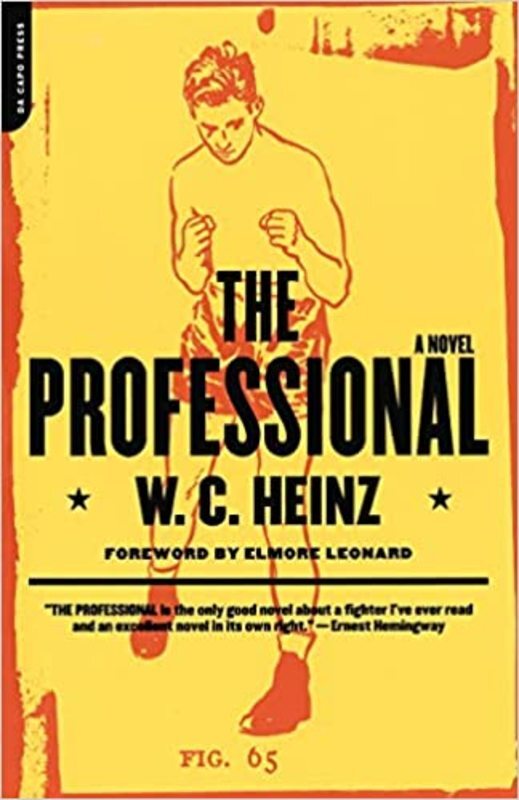 Book cover for "The Professional" by W.C. Heinz