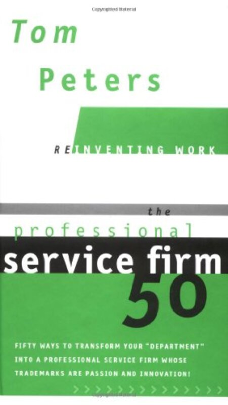 Book cover for "The Professional Service Firm 50"