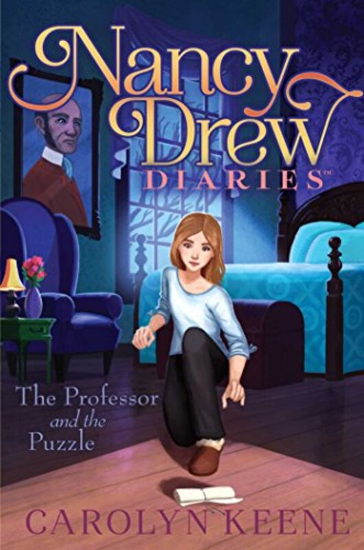 Book cover for "The Professor and the Puzzle" by Mildred A Wirt