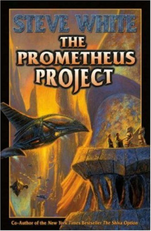 Book cover for "The Prometheus Project" by Steve White