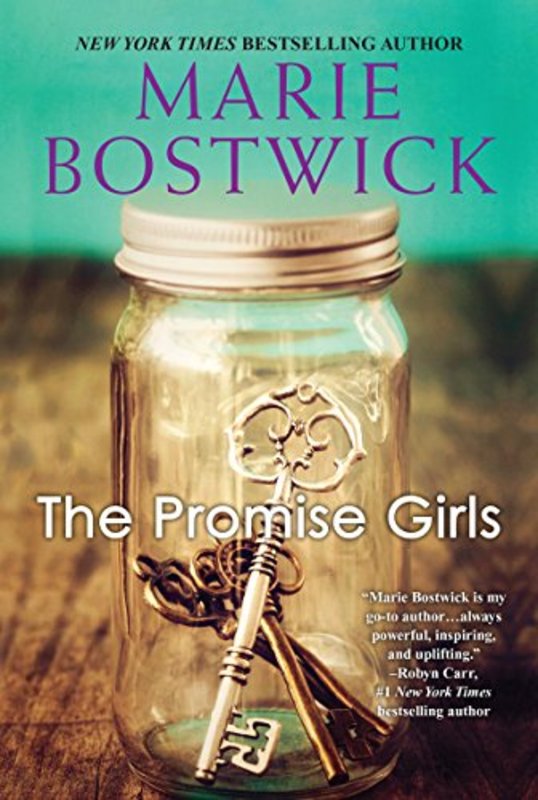 Book cover for "The Promise Girls" by Marie Bostwick