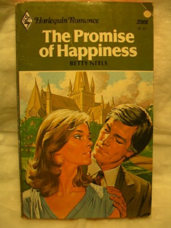 Book cover for "The Promise of Happiness" by Betty Neels