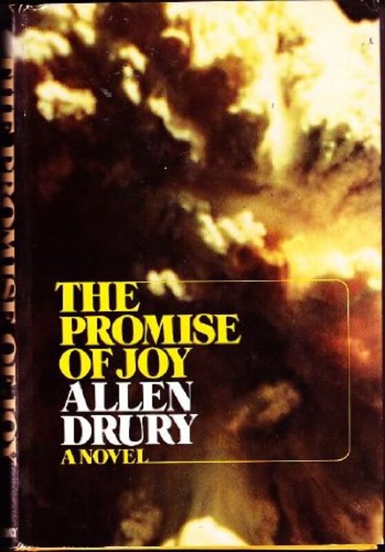 Book cover for "The Promise of Joy" by Allen Drury