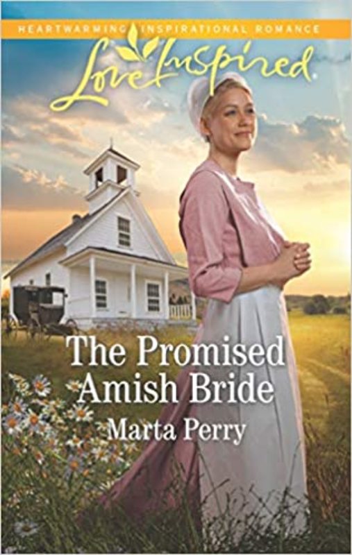 Book cover for "The Promised Amish Bride" by Marta Perry