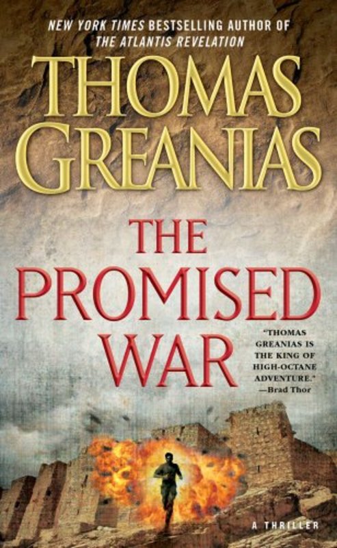 Book cover for "The Promised War" by Thomas Greanias