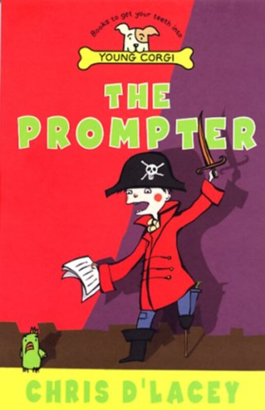Book cover for "The Prompter" by Chris d'Lacey
