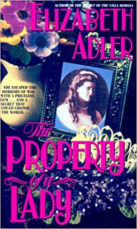 Book cover for "The Property of a Lady" by Elizabeth Adler