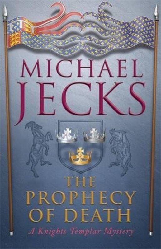 Book cover for "The Prophecy of Death" by Michael Jecks