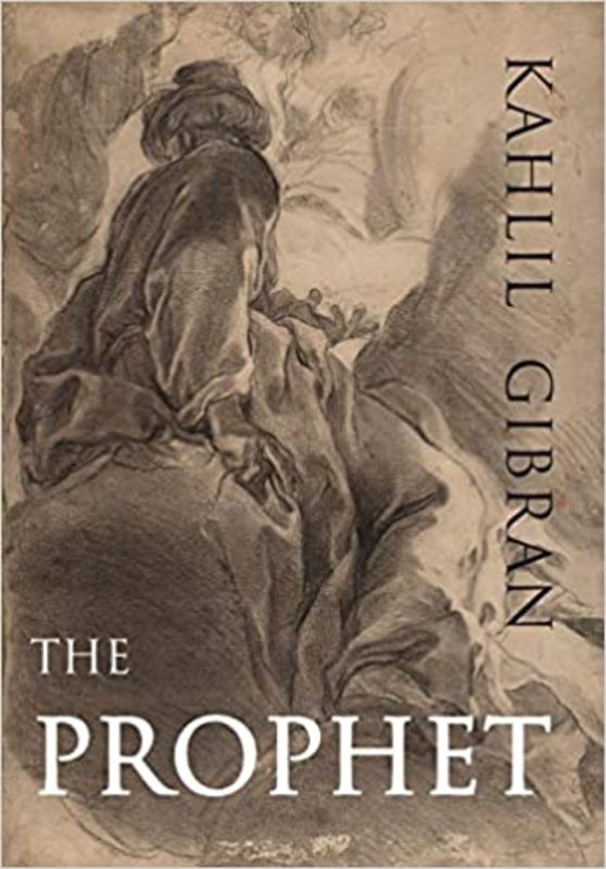 Book cover for "The Prophet" by Kahlil Gibran