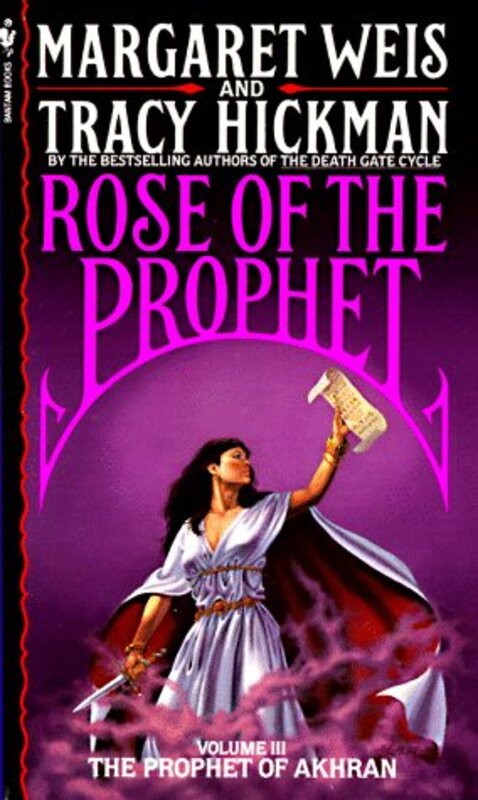Book cover for "The Prophet of Akhran" by Tracy Hickman