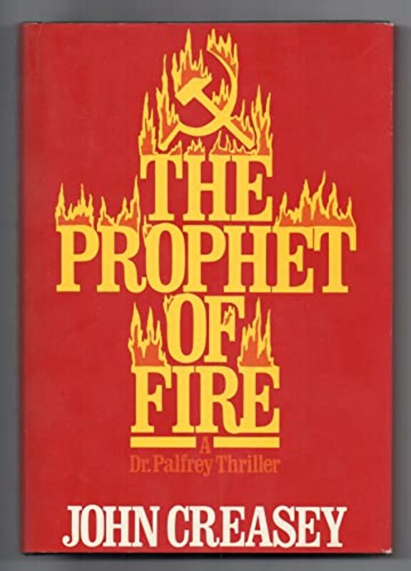 Book cover for "The Prophet of Fire" by John Creasey