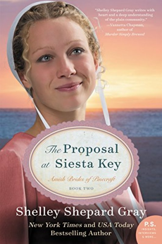 Book cover for "The Proposal at Siesta Key" by Shelley Shepard Gray