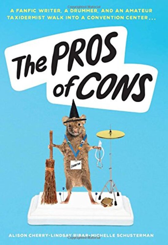 Book cover for "The Pros of Cons" by Lindsay Ribar