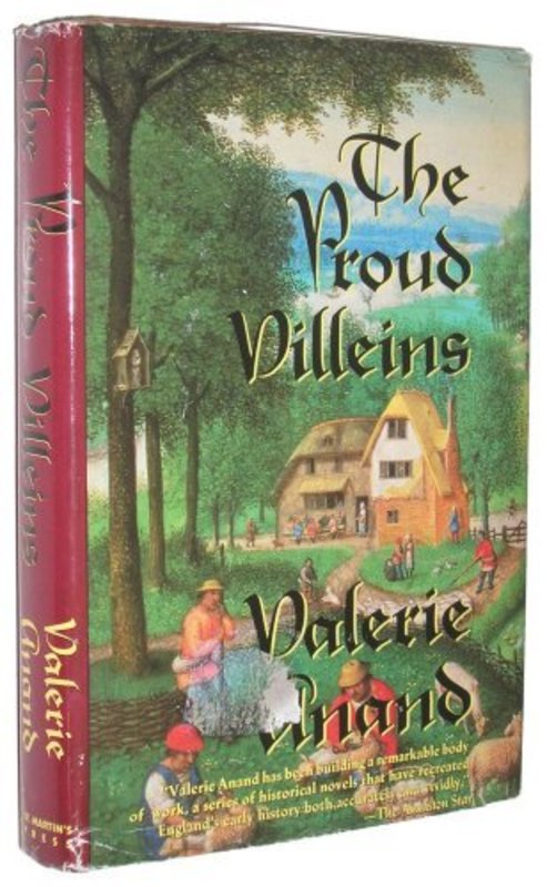 Book cover for "The Proud Villeins" by Valerie Anand