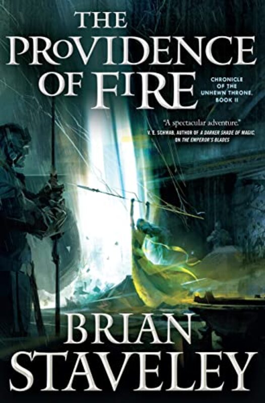 Book cover for "The Providence of Fire" by Brian Staveley