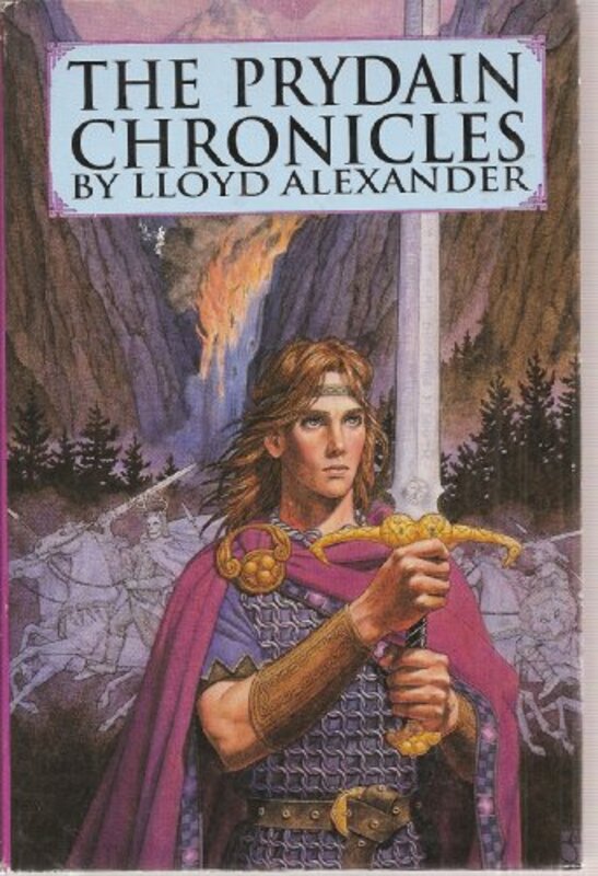 Book cover for "The Prydain Chronicles" by Lloyd Alexander