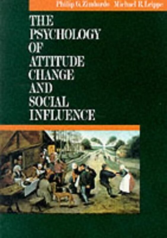 Book cover for "The Psychology of Attitude Change and Social Influence"