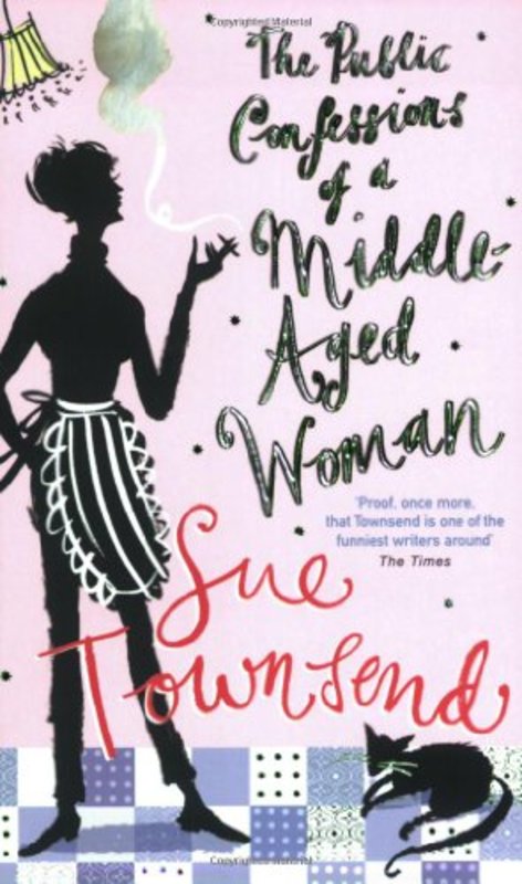 Book cover for "The Public Confessions of a Middle-aged Woman" by Sue Townsend