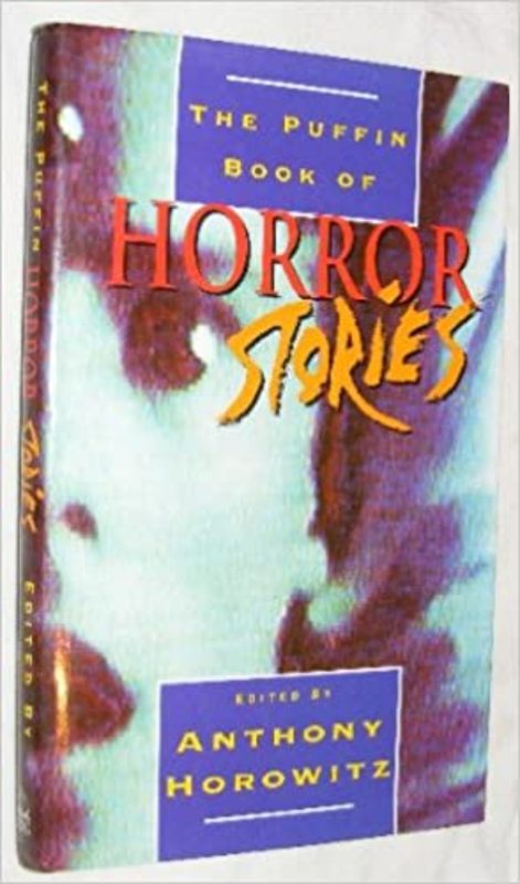 Book cover for "The Puffin Book of Horror Stories" by Anthony Horowitz