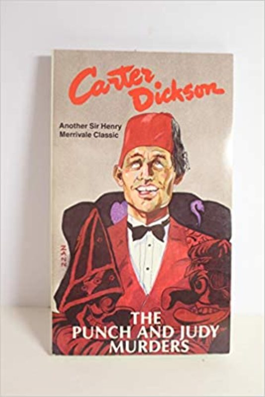 Book cover for "The Punch and Judy Murders" by John Dickson Carr