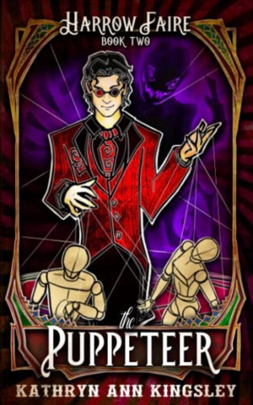 Book cover for "The Puppeteer" by Kathryn Ann Kingsley