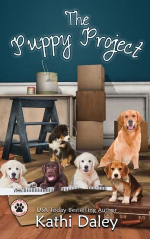 Book cover for "The Puppy Project" by Kathi Daley