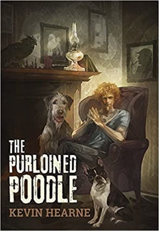 Book cover for "The Purloined Poodle" by Kevin Hearne