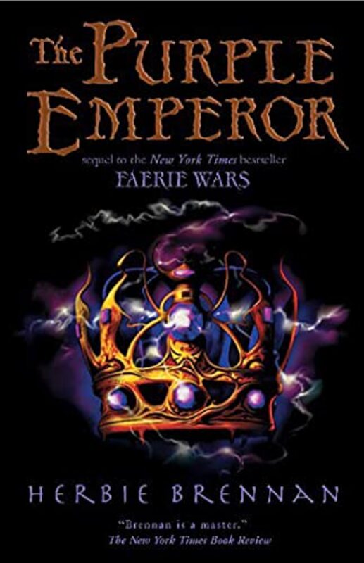 Book cover for "The Purple Emperor" by JH Brennan