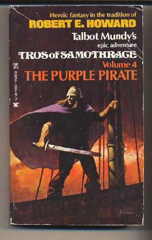 Book cover for "The Purple Pirate" by Talbot Mundy