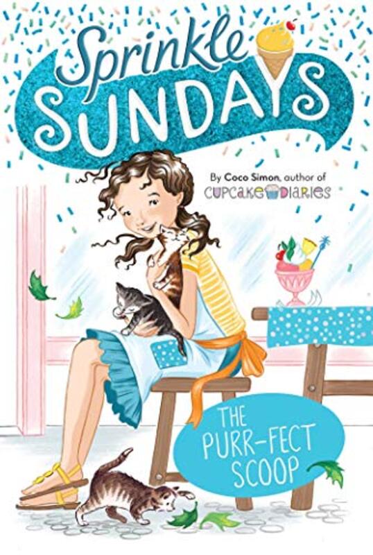 Book cover for "The Purr-fect Scoop" by Coco Simon