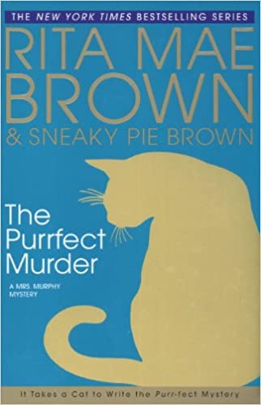 Book cover for "The Purrfect Murder" by Rita Mae Brown