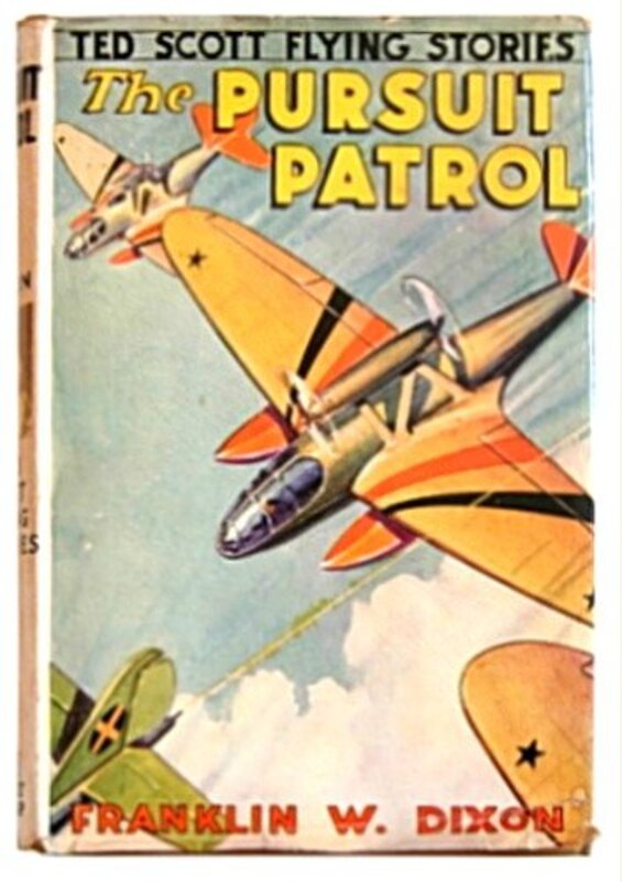 Book cover for "The Pursuit Patrol" by Franklin W Dixon