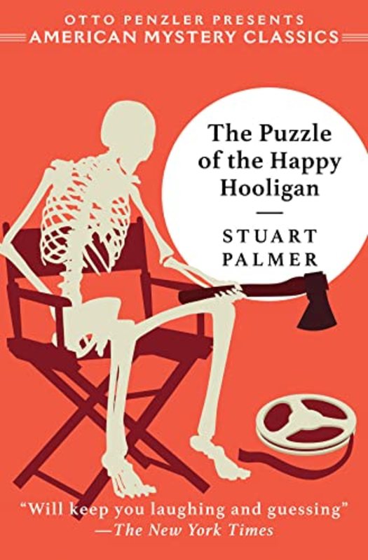 Book cover for "The Puzzle of the Happy Hooligan" by Stuart Palmer