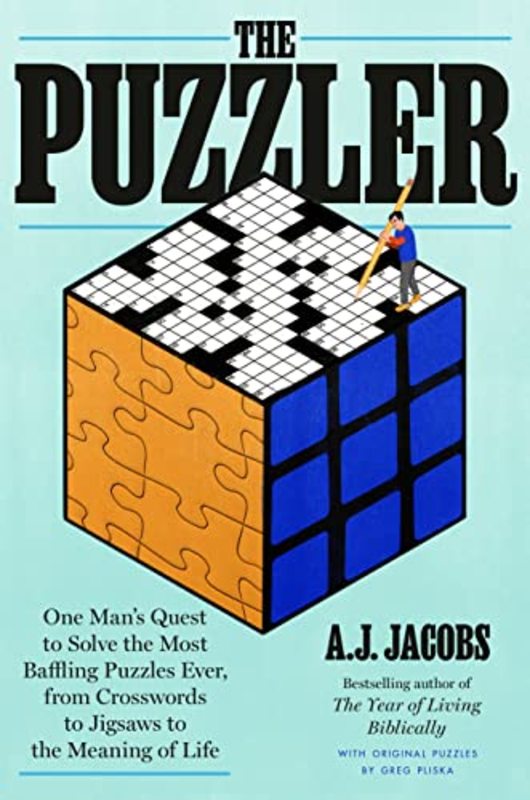 Book cover for "The Puzzler"