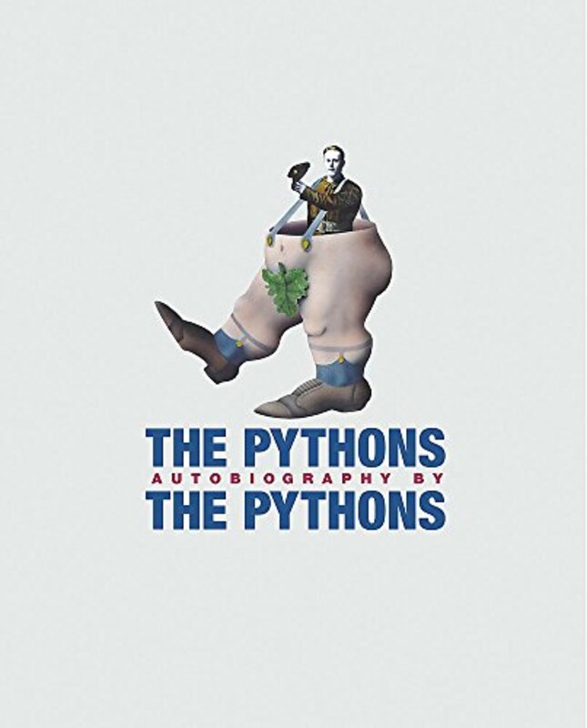 Book cover for "The Pythons' Autobiography By The Pythons" by Michael Palin