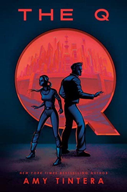 Book cover for "The Q" by Amy Tintera