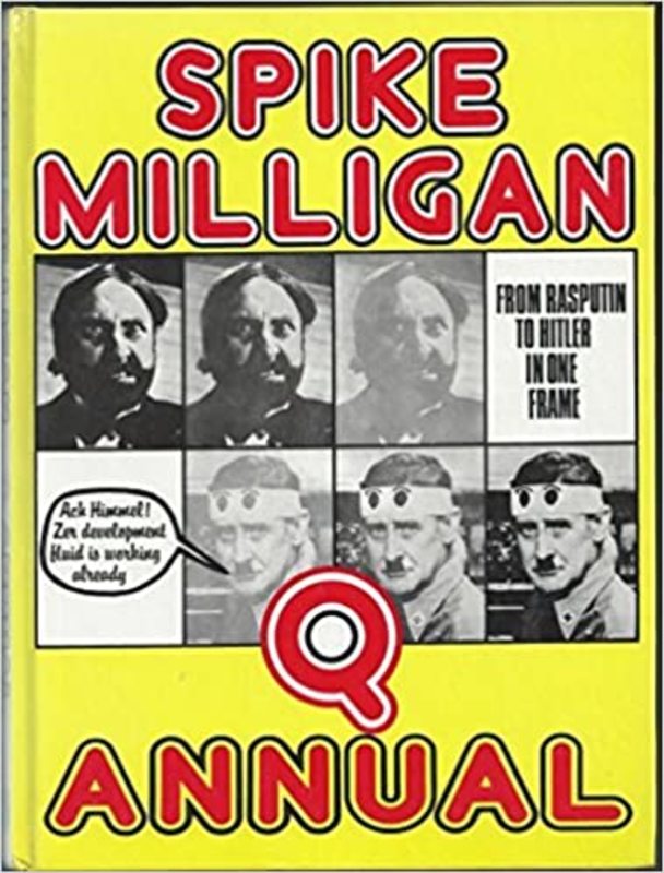Book cover for "The Q Annual" by Spike Milligan