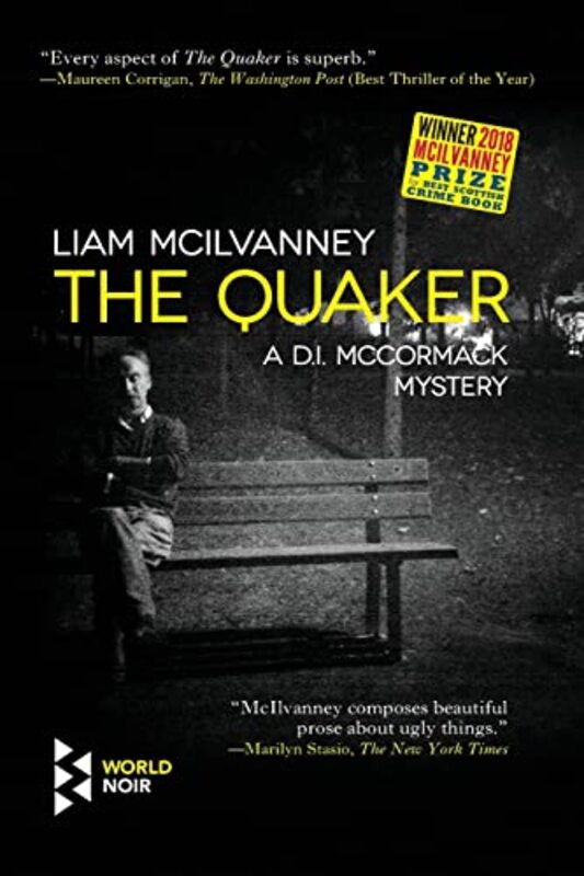 Book cover for "The Quaker" by Liam McIlvanney