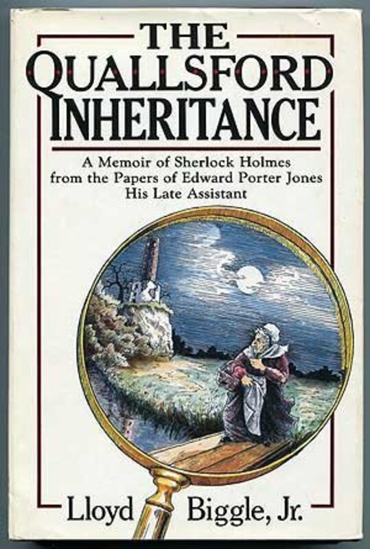 Book cover for "The Quallsford Inheritance" by Lloyd Biggle Jr
