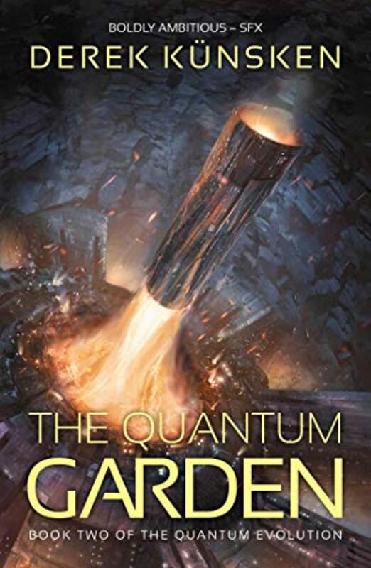 Book cover for "The Quantum Garden" by Derek Kunsken