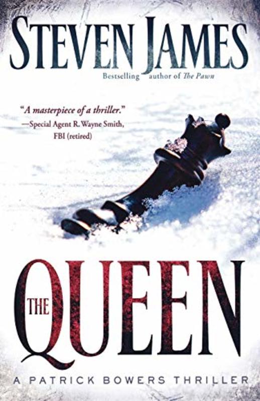 Book cover for "The Queen" by Steven James